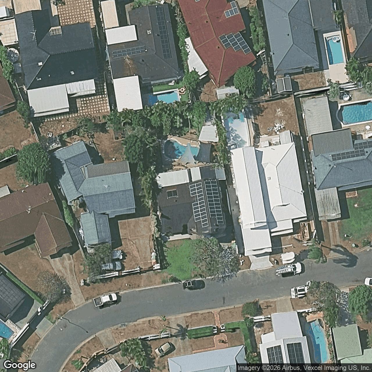Aerial view of 40 Fairsky Avenue, Mermaid Waters QLD 4218
