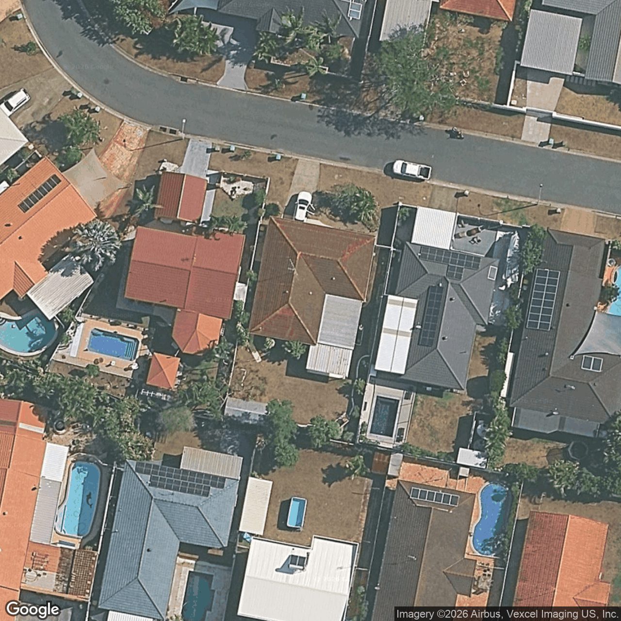 Aerial view of 14 Fairsky Avenue, Mermaid Waters QLD 4218