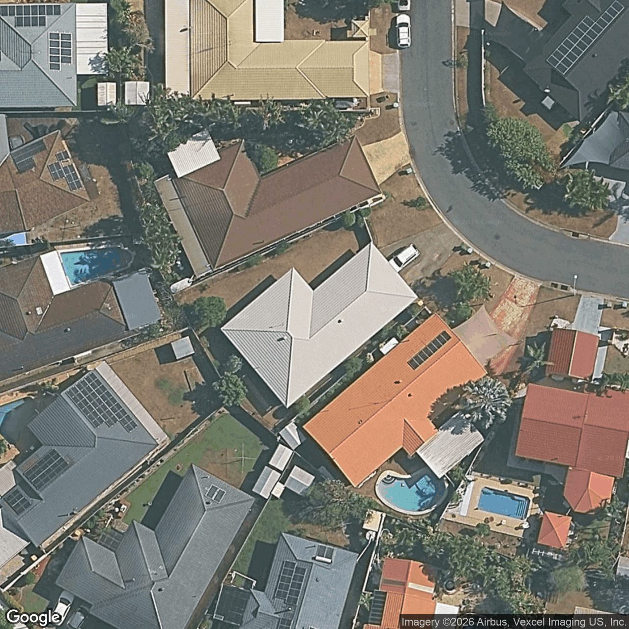 Aerial view of 20 Fairsky Avenue, Mermaid Waters QLD 4218