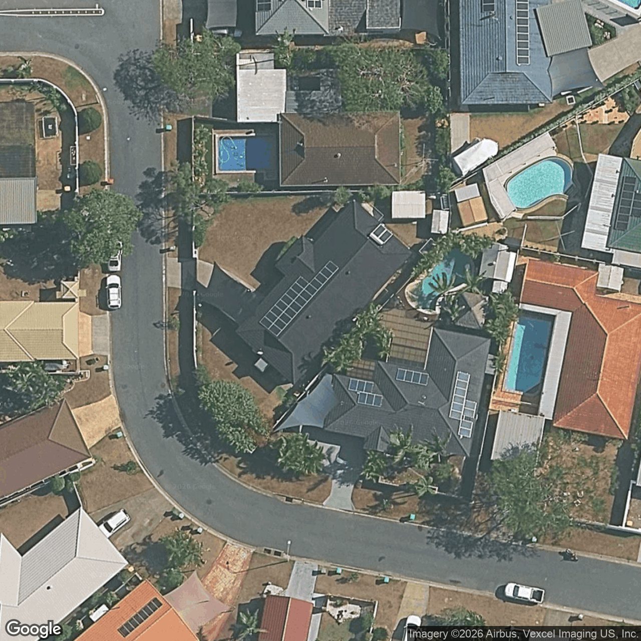 Aerial view of 13 Fairsky Avenue, Mermaid Waters QLD 4218