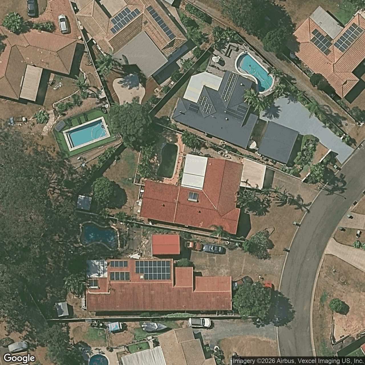 Aerial view of 30 Colonsay Crescent, Merrimac QLD 4226