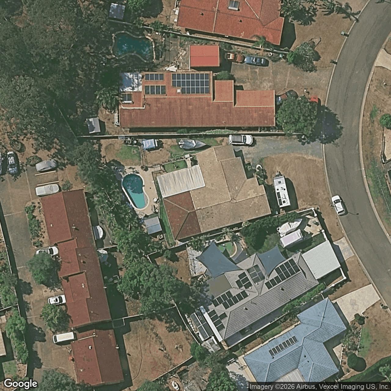 Aerial view of 26 Colonsay Crescent, Merrimac QLD 4226