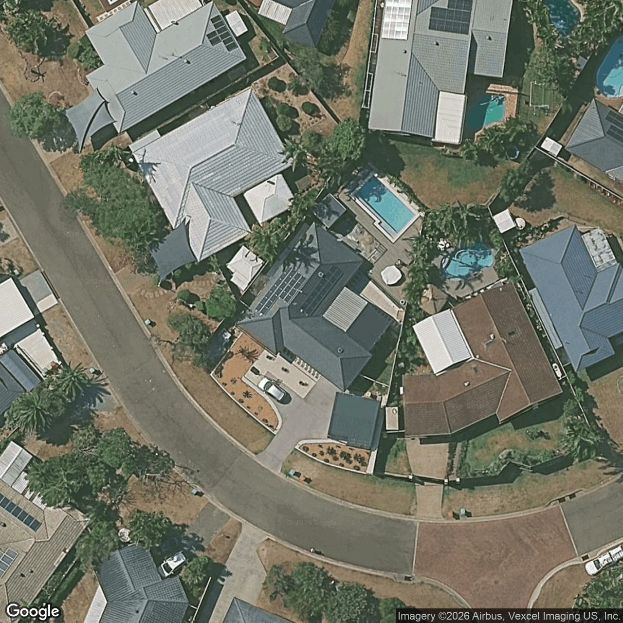 Aerial view of 11 Colonsay Crescent, Merrimac QLD 4226