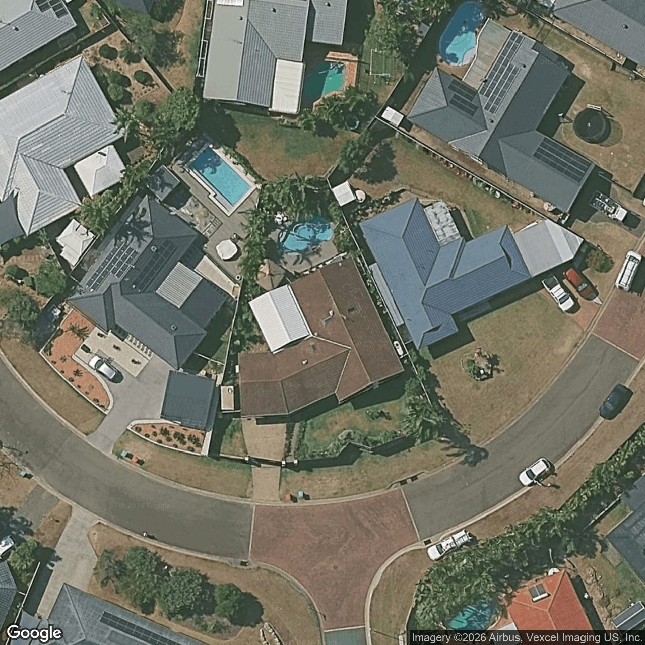 Aerial view of 9 Colonsay Crescent, Merrimac QLD 4226