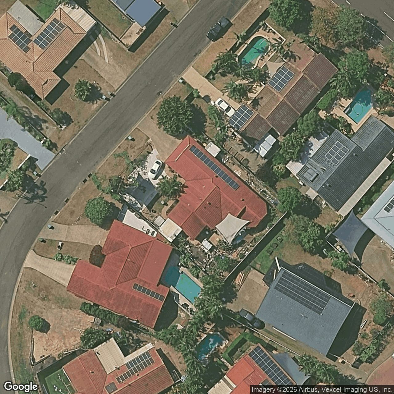 Aerial view of 23 Colonsay Crescent, Merrimac QLD 4226