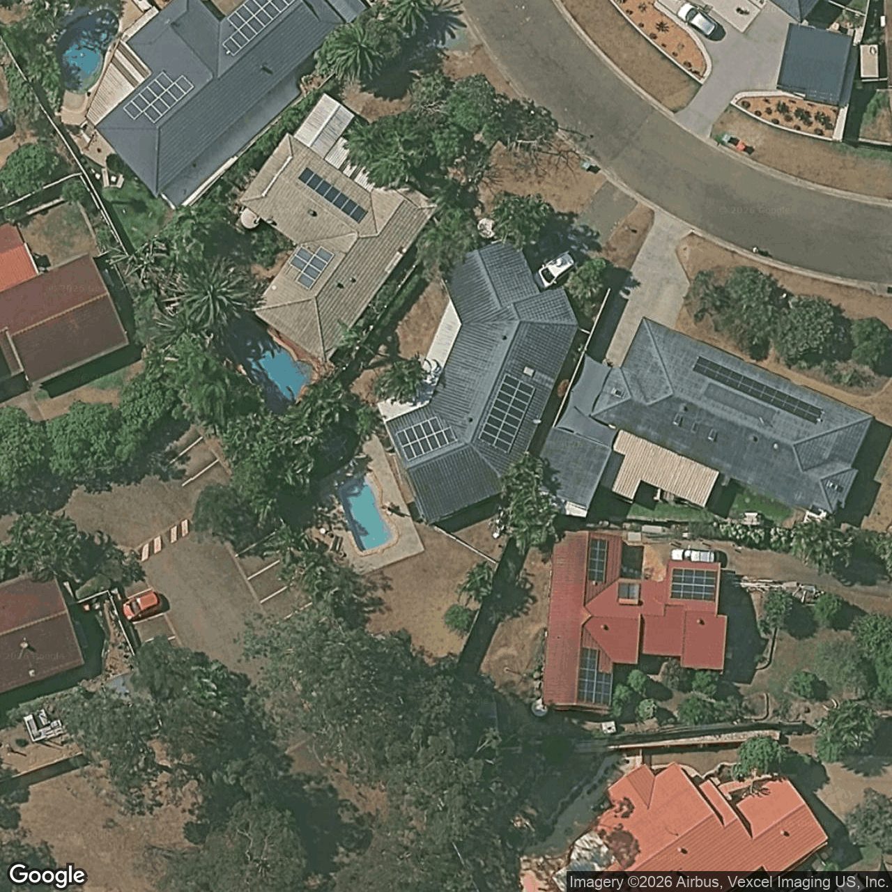 Aerial view of 12 Colonsay Crescent, Merrimac QLD 4226