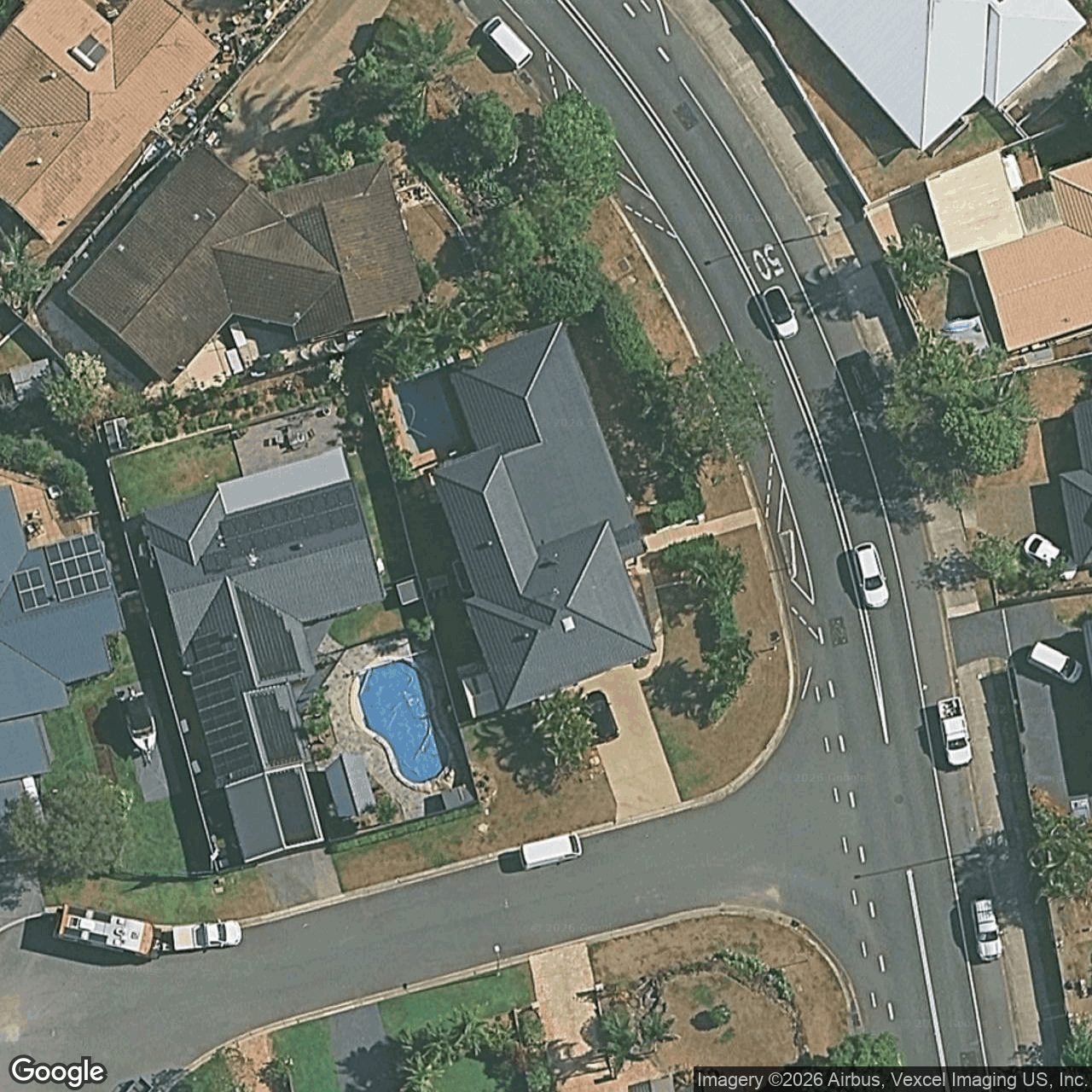 Aerial view of 1 Alter Court, Merrimac QLD 4226