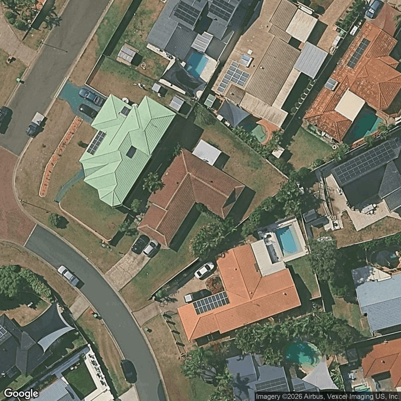Aerial view of 4 Bowmore Court, Merrimac QLD 4226