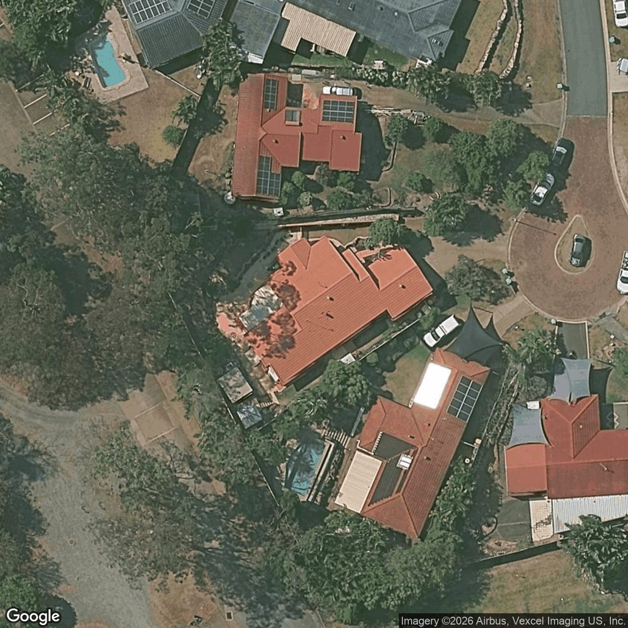 Aerial view of 5 Mull Court, Merrimac QLD 4226