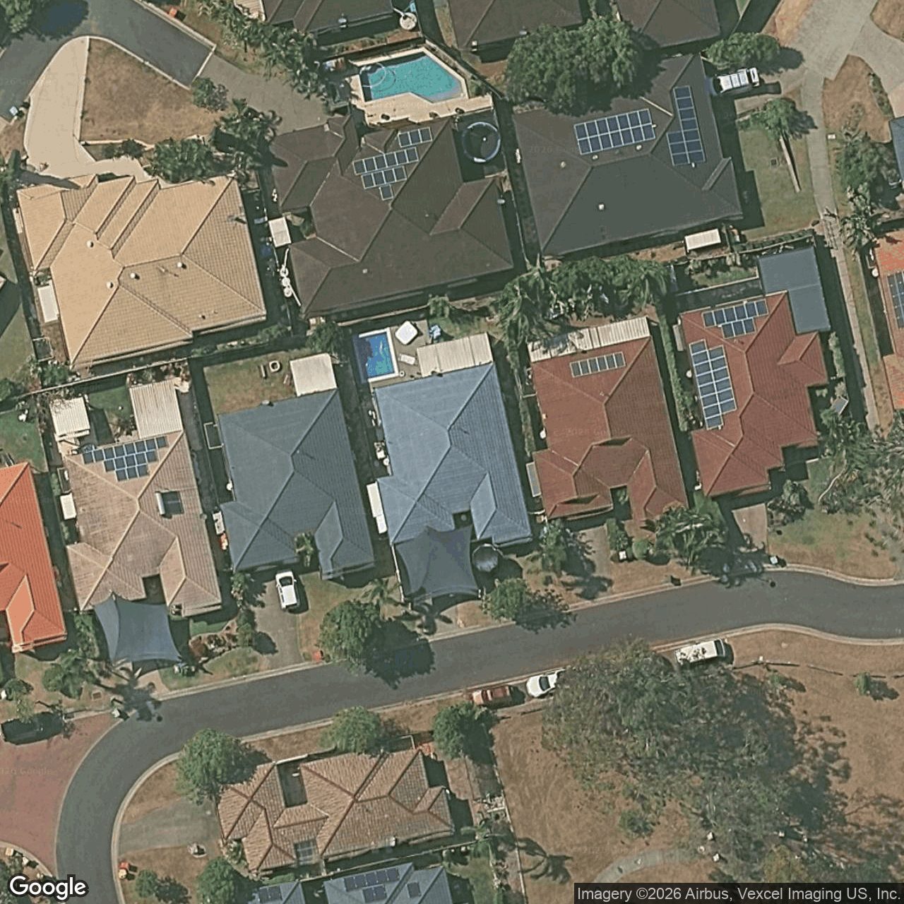 Aerial view of 34 Inwood Circuit, Merrimac QLD 4226