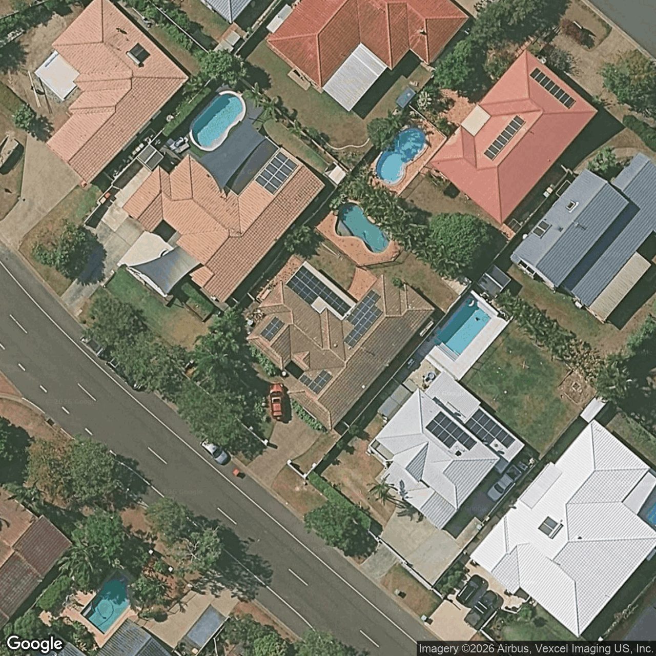 Aerial view of 21 Merridown Drive, Merrimac QLD 4226