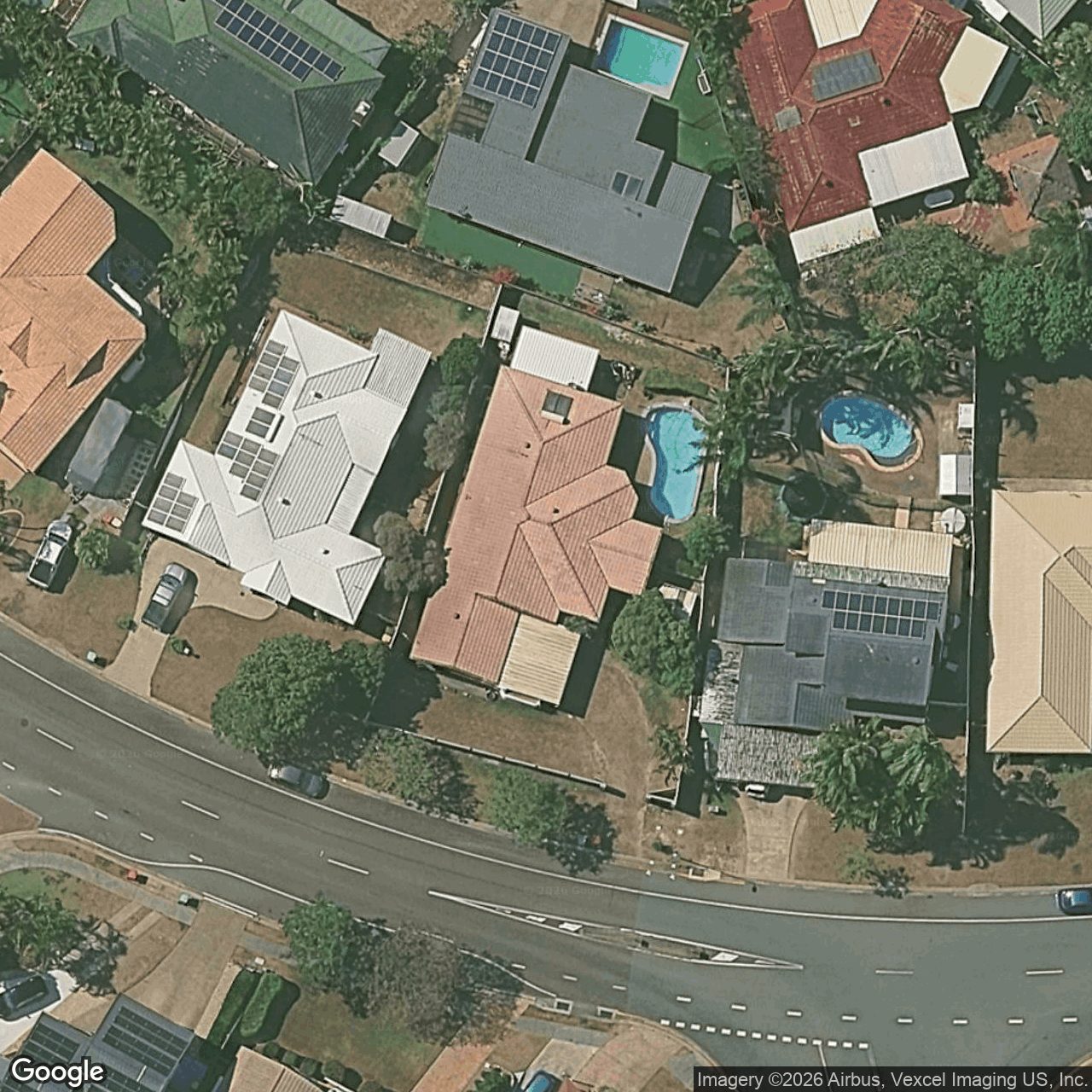 Aerial view of 7 Merridown Drive, Merrimac QLD 4226