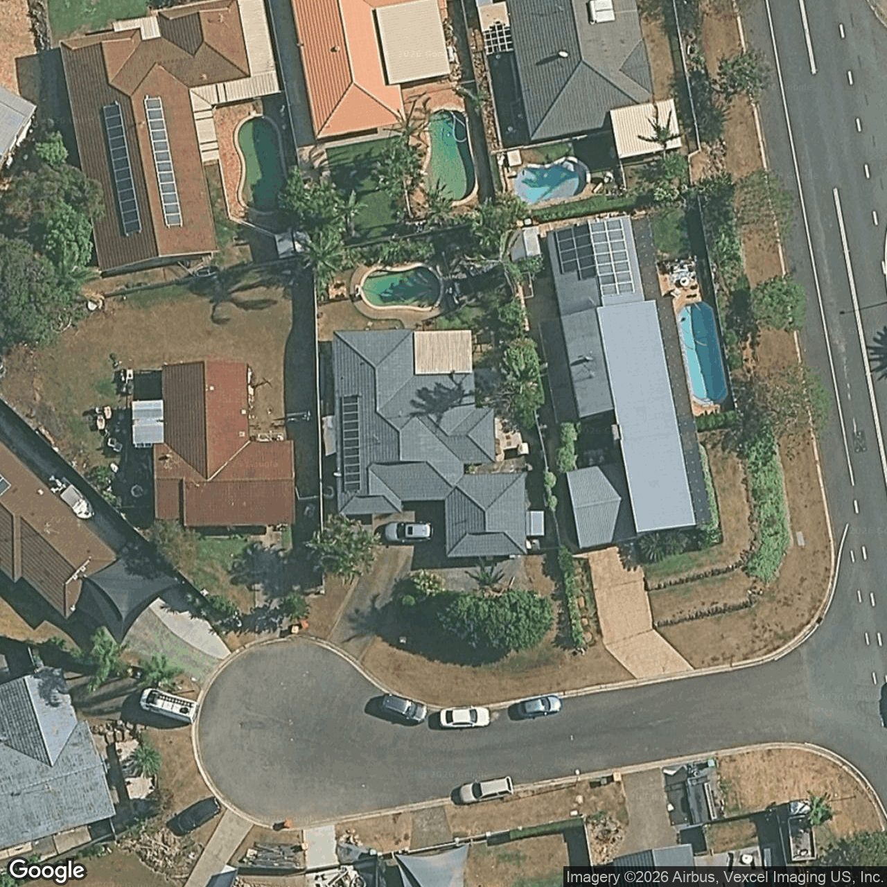 Aerial view of 3 Calwell Court, Merrimac QLD 4226