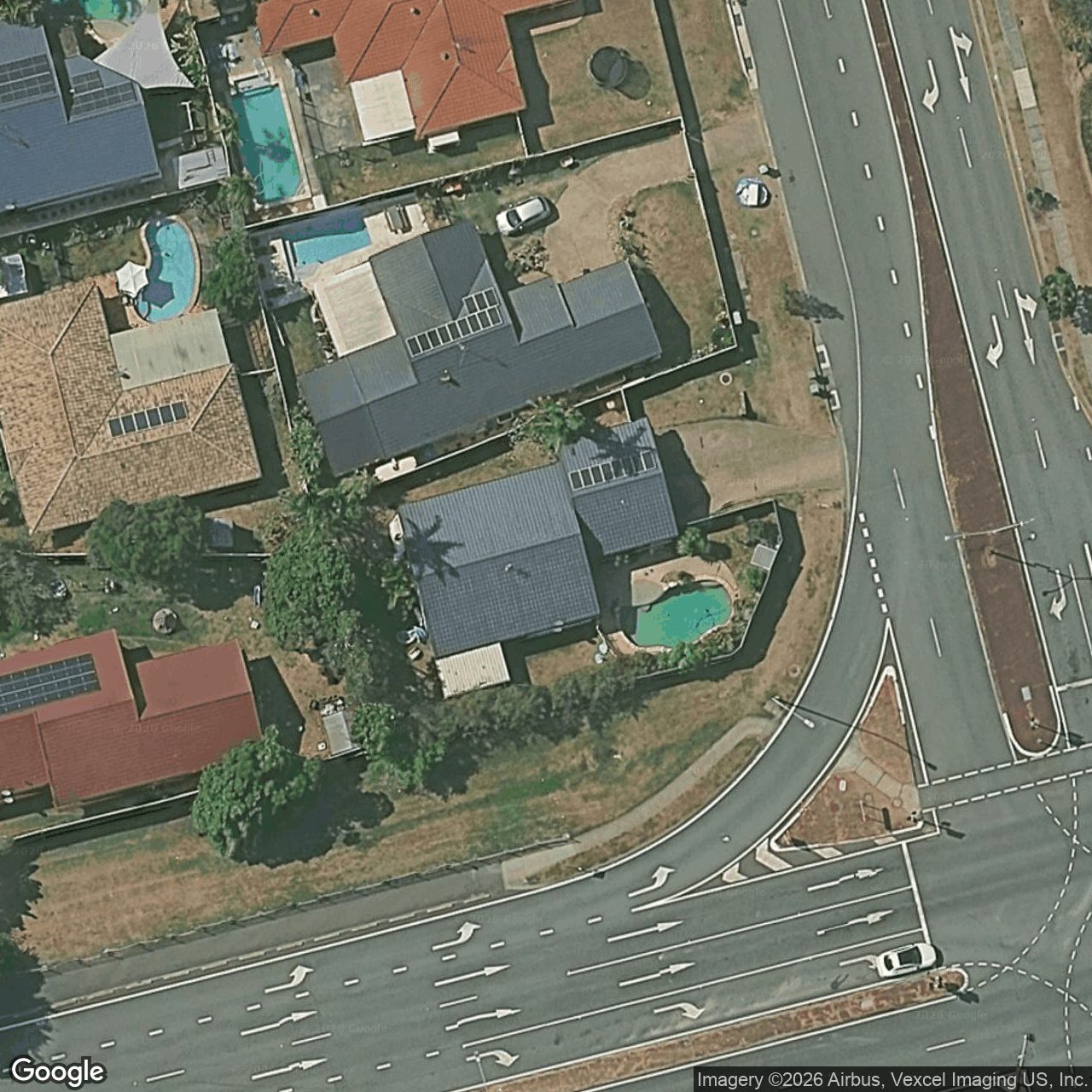 Aerial view of 2 Jura Parade, Merrimac QLD 4226