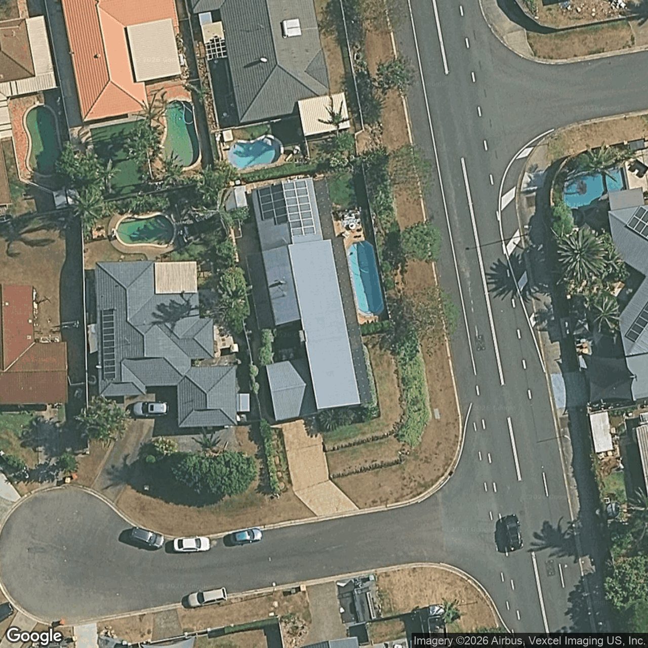 Aerial view of 1 Calwell Court, Merrimac QLD 4226