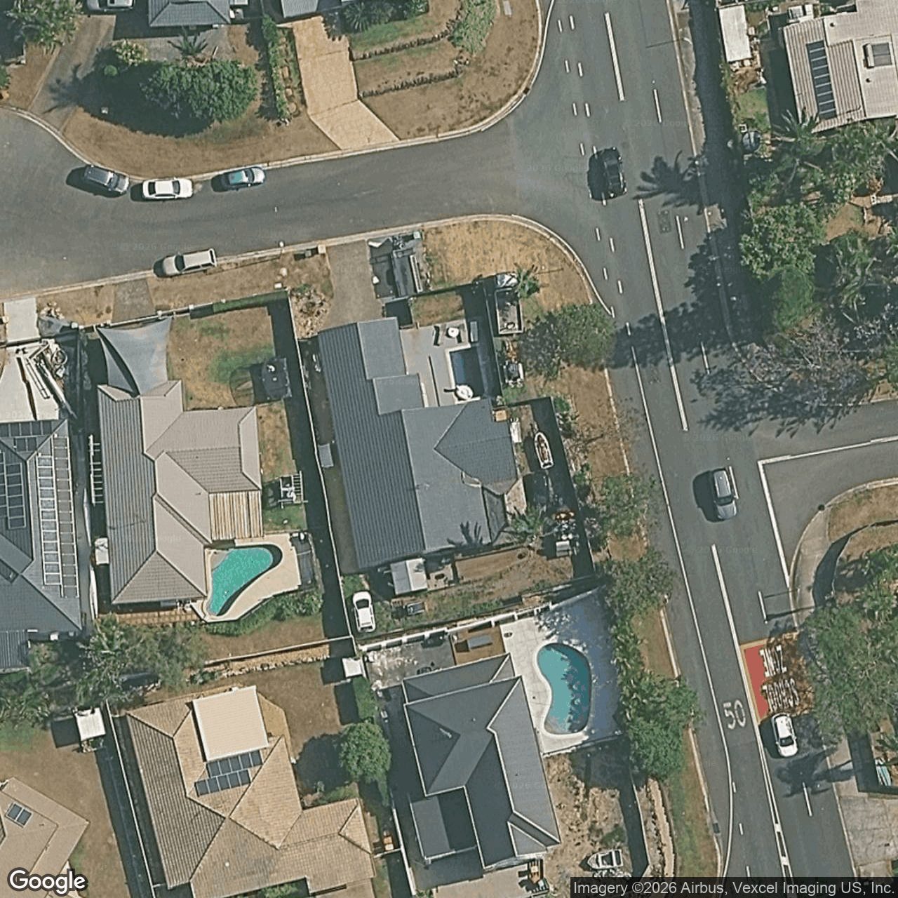 Aerial view of 77 Highfield Drive, Merrimac QLD 4226