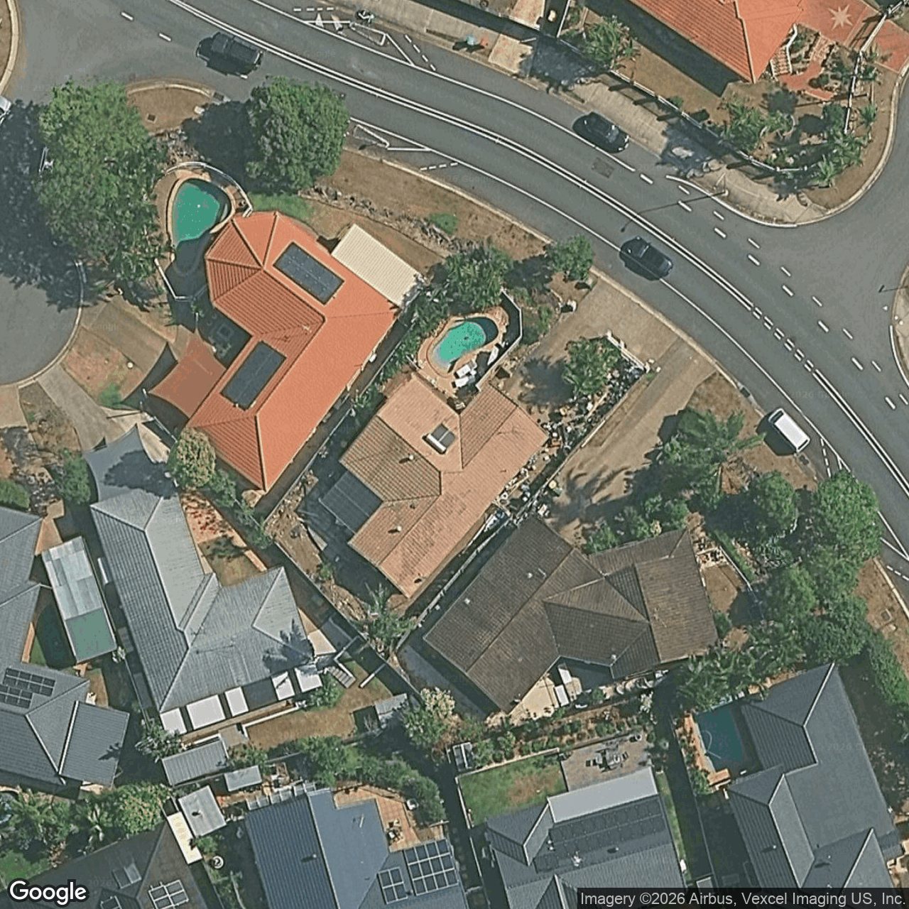Aerial view of 67 Highfield Drive, Merrimac QLD 4226