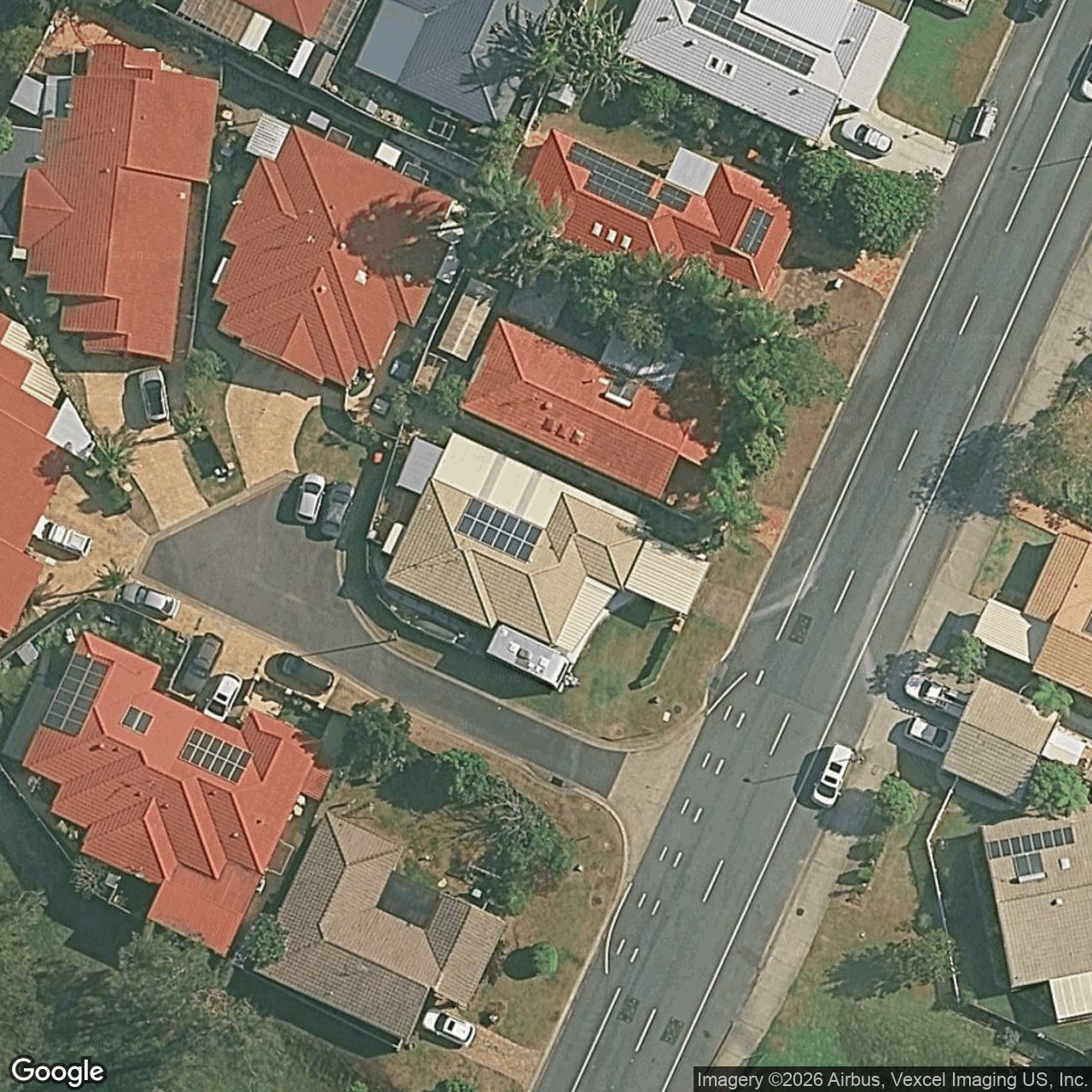 Aerial view of 19 Highfield Drive, Merrimac QLD 4226
