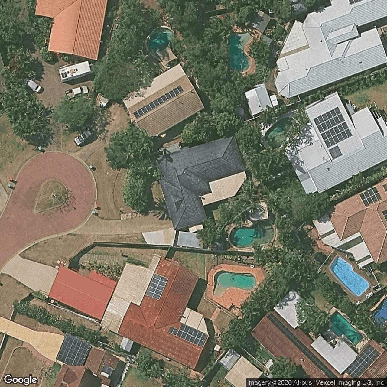 Aerial view of 23 Tobermory Court, Merrimac QLD 4226