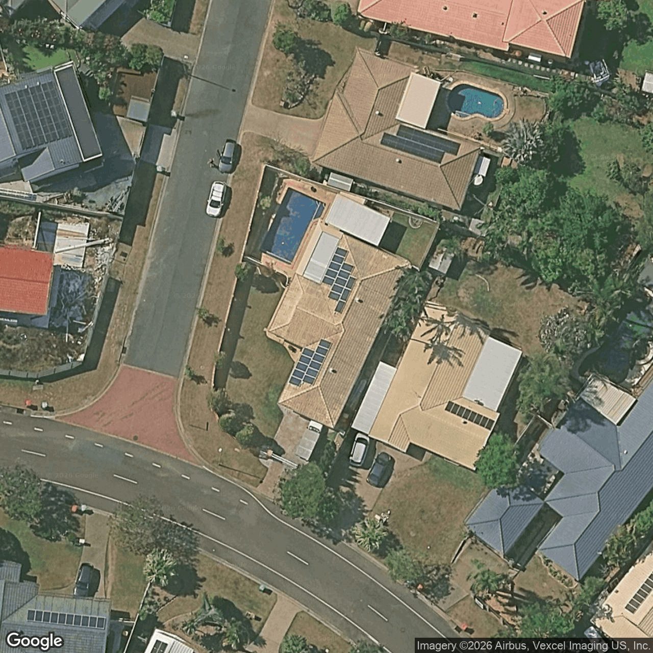 Aerial view of 58 Merridown Drive, Merrimac QLD 4226