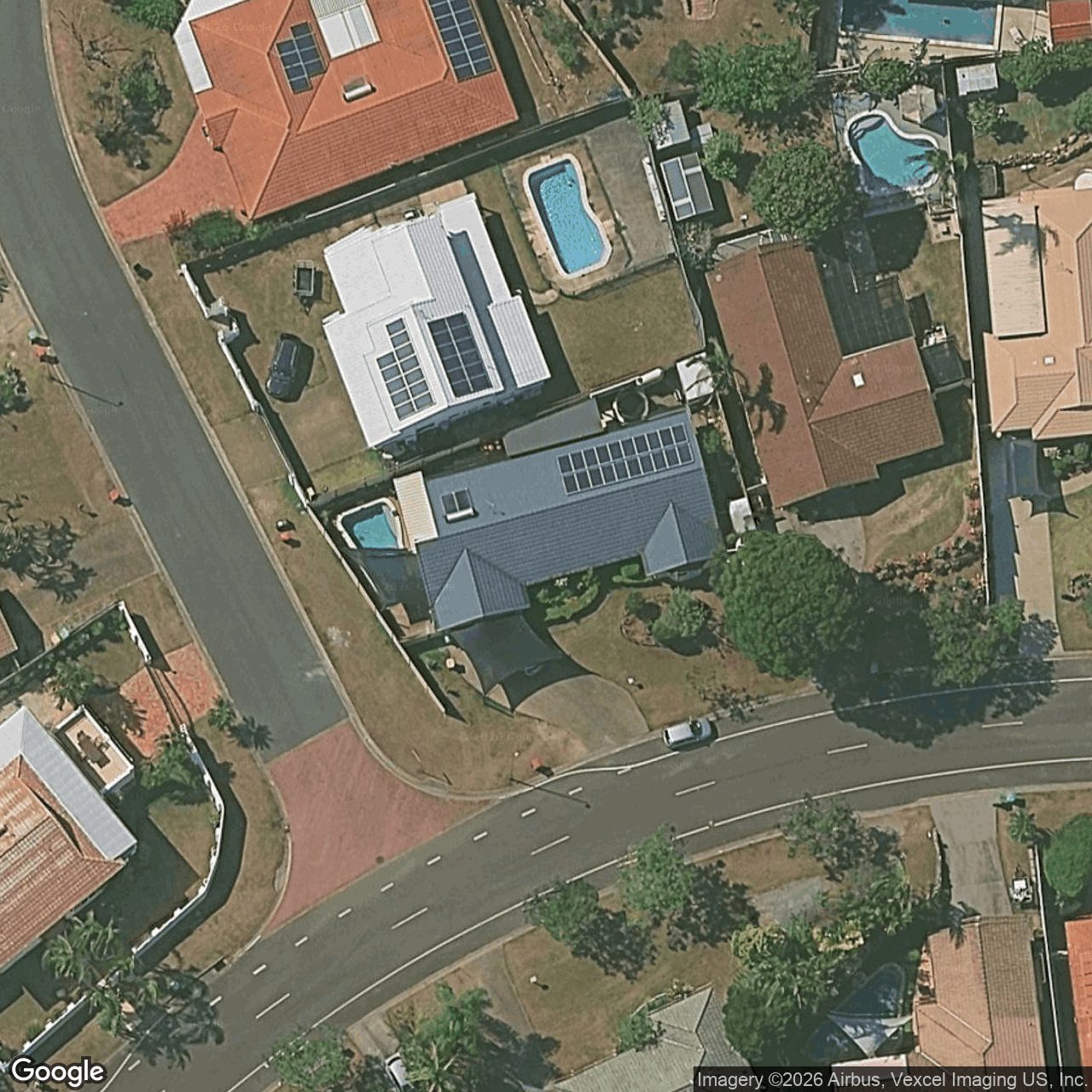 Aerial view of 1 Longmorn Crescent, Merrimac QLD 4226