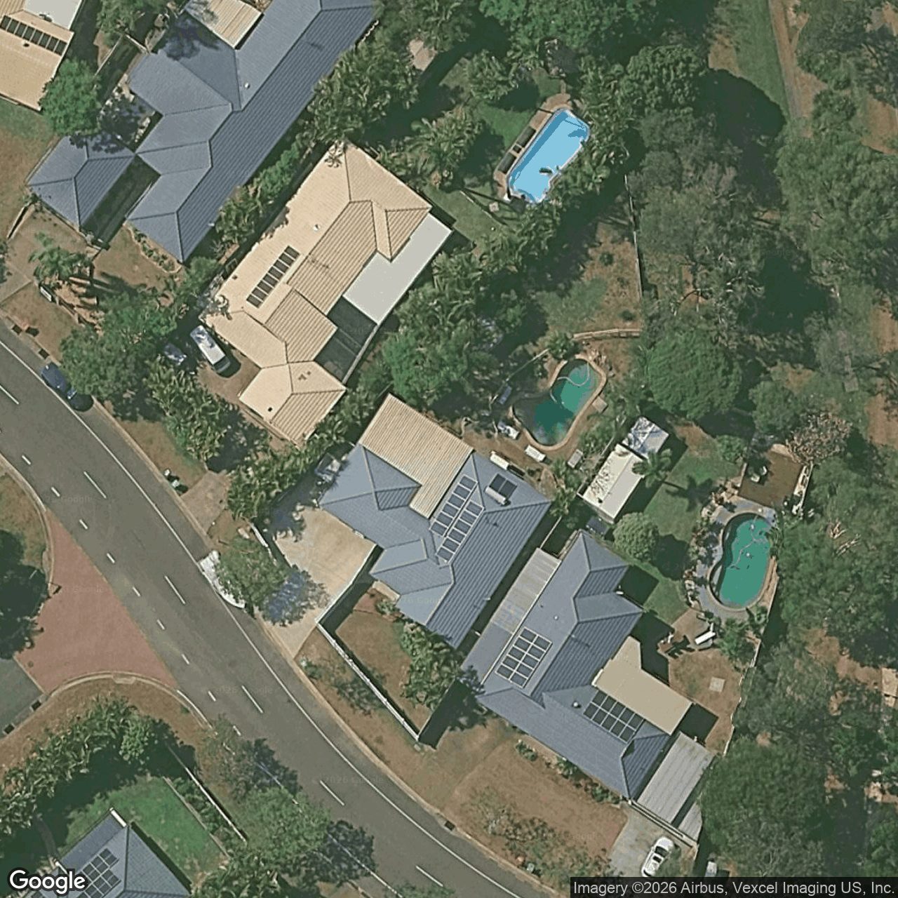 Aerial view of 66 Merridown Drive, Merrimac QLD 4226