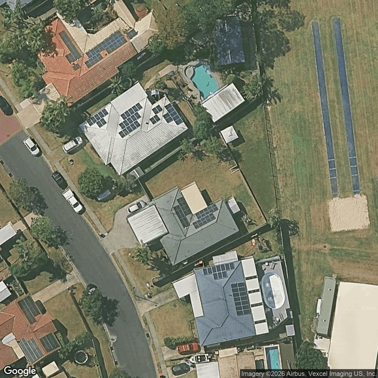 Aerial view of 59 Petherbridge Avenue, Merrimac QLD 4226