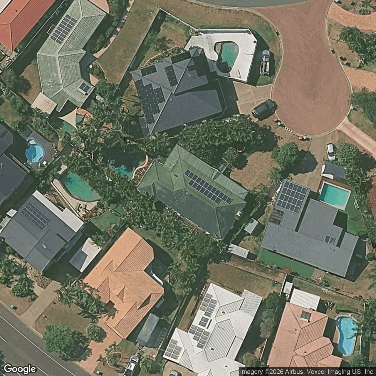 Aerial view of 3 Coll Court, Merrimac QLD 4226