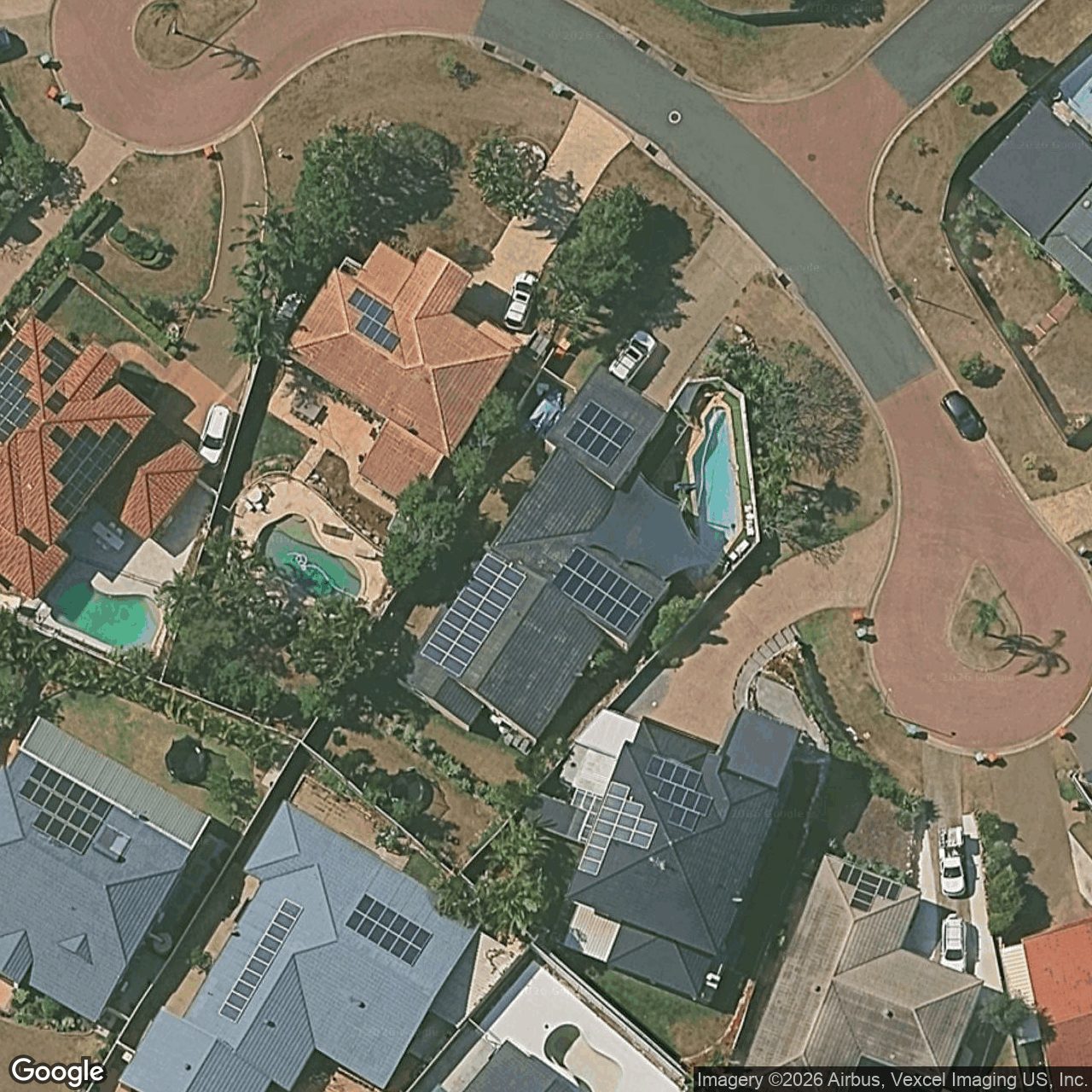 Aerial view of 18 Lorne Court, Merrimac QLD 4226