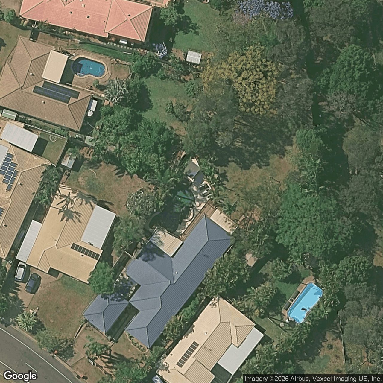 Aerial view of 62 Merridown Drive, Merrimac QLD 4226