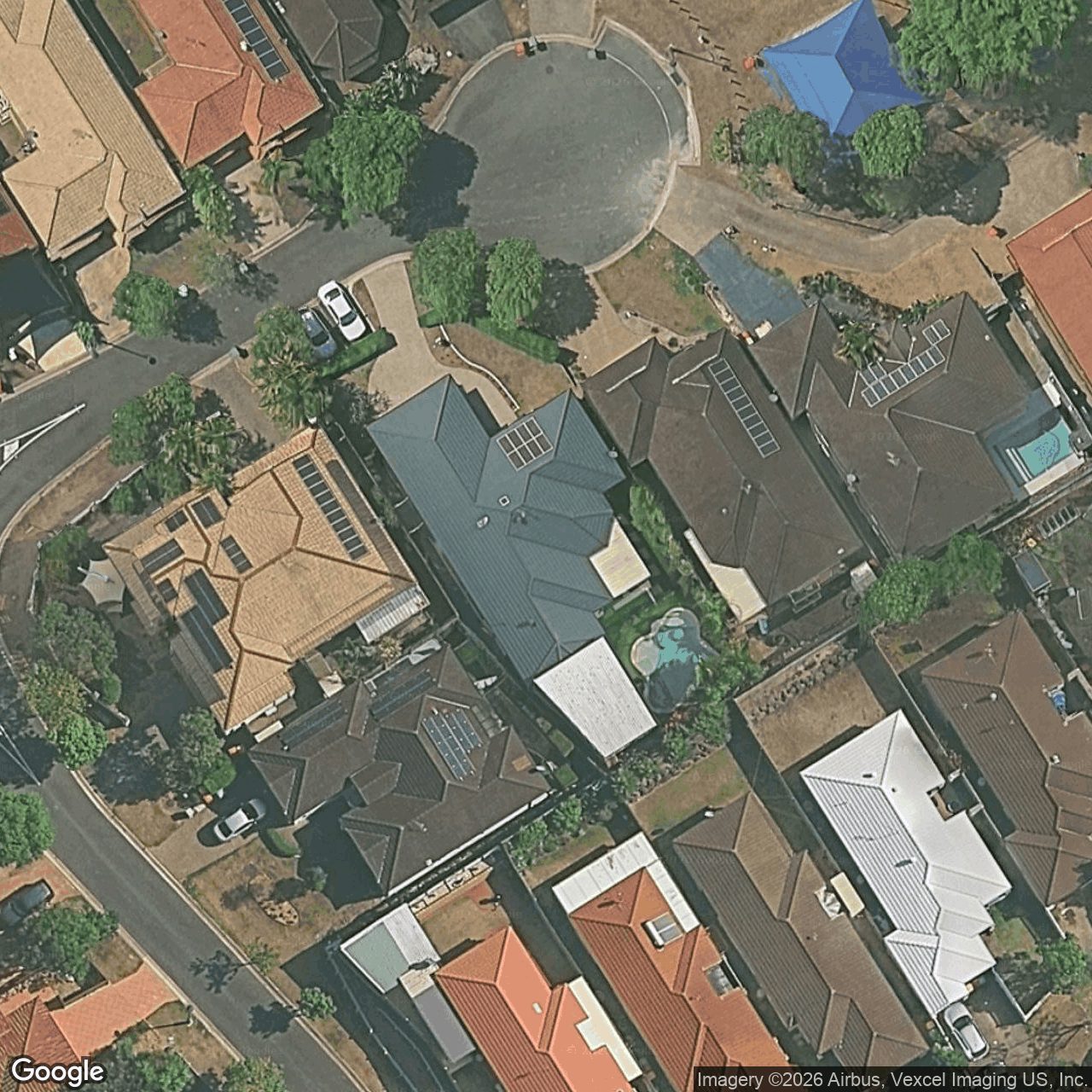 Aerial view of 3 Celtic Close, Merrimac QLD 4226