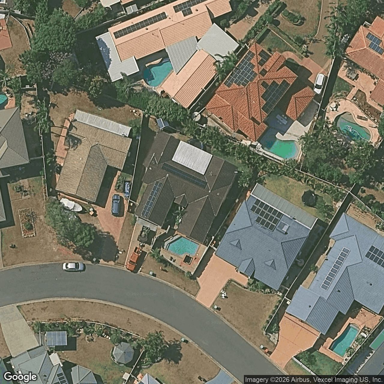 Aerial view of 8 Macallan Street, Merrimac QLD 4226