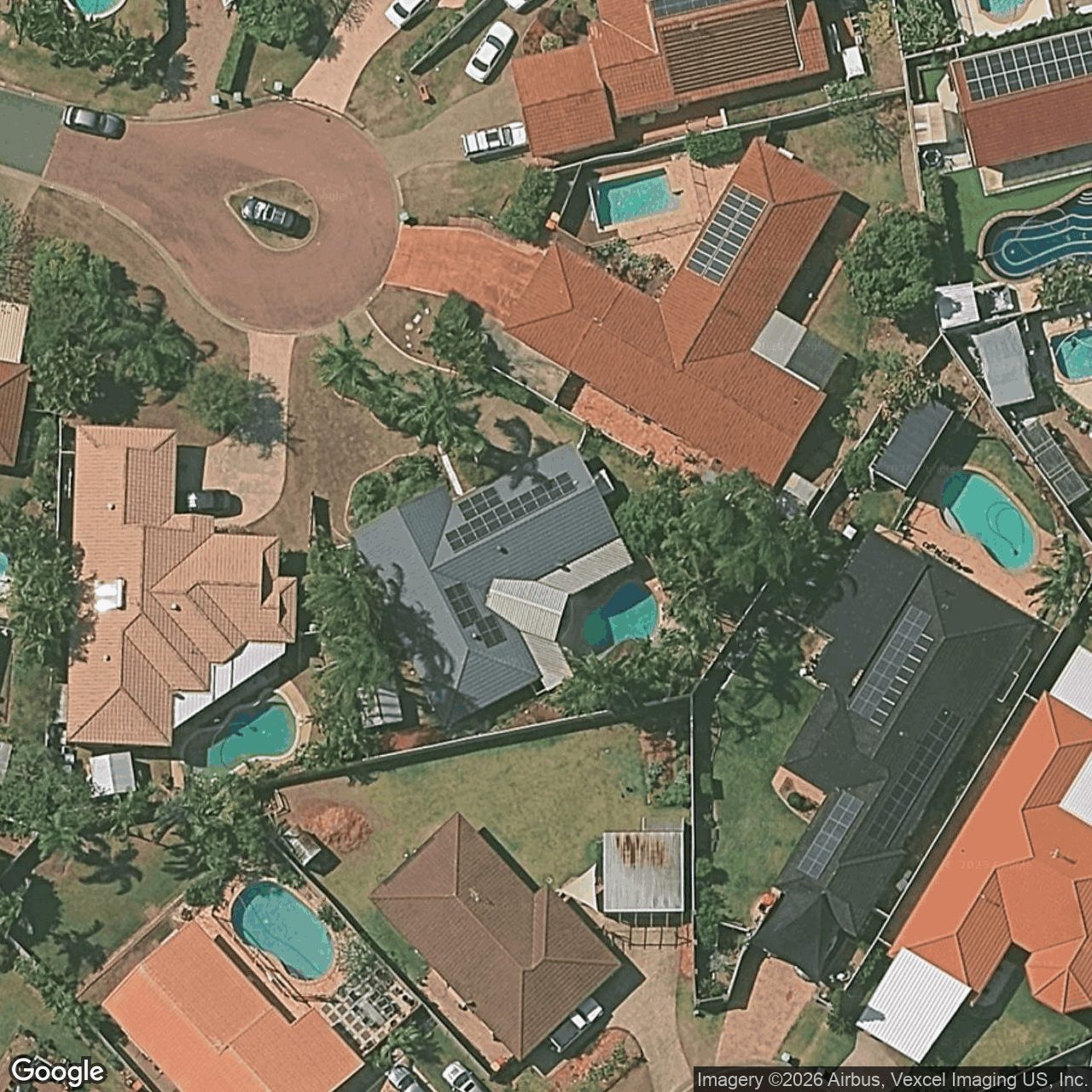Aerial view of 5 Brora Court, Merrimac QLD 4226