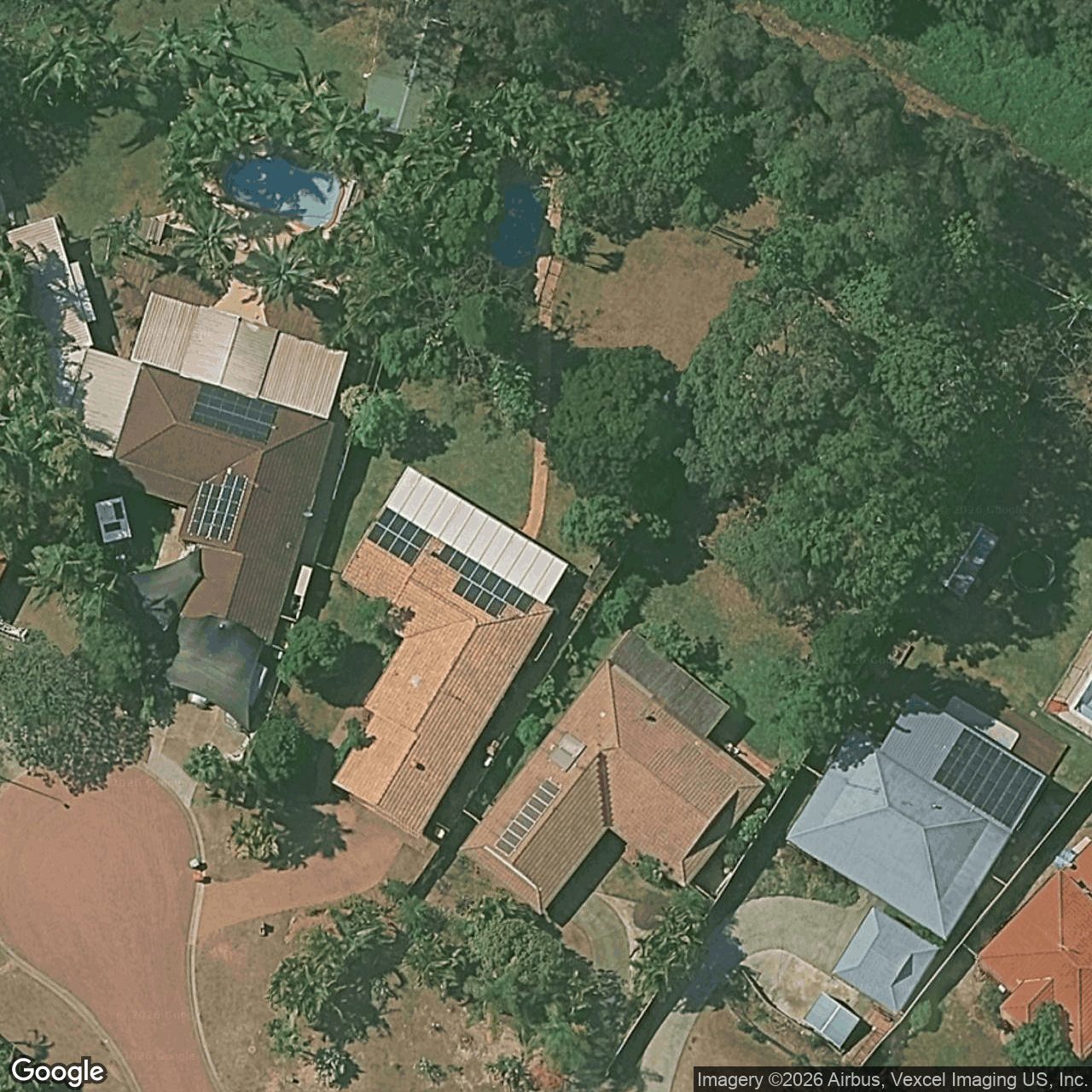 Aerial view of 1 Arisaig Court, Merrimac QLD 4226