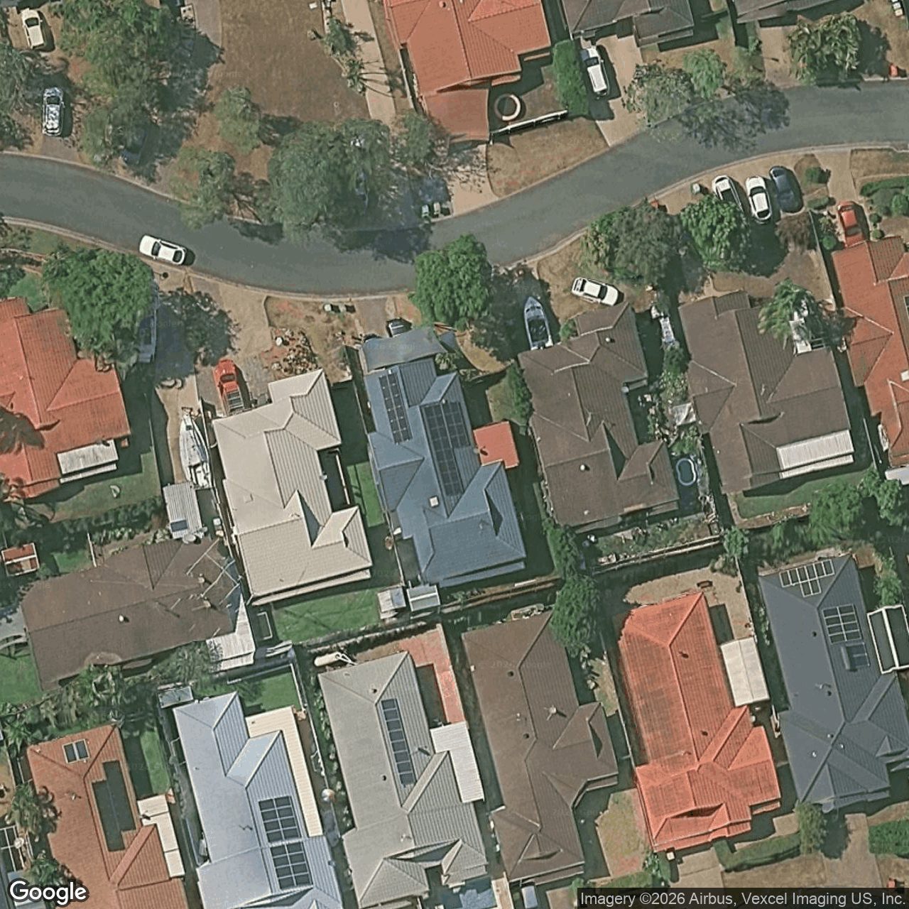 Aerial view of 19 Willunga Place, Merrimac QLD 4226