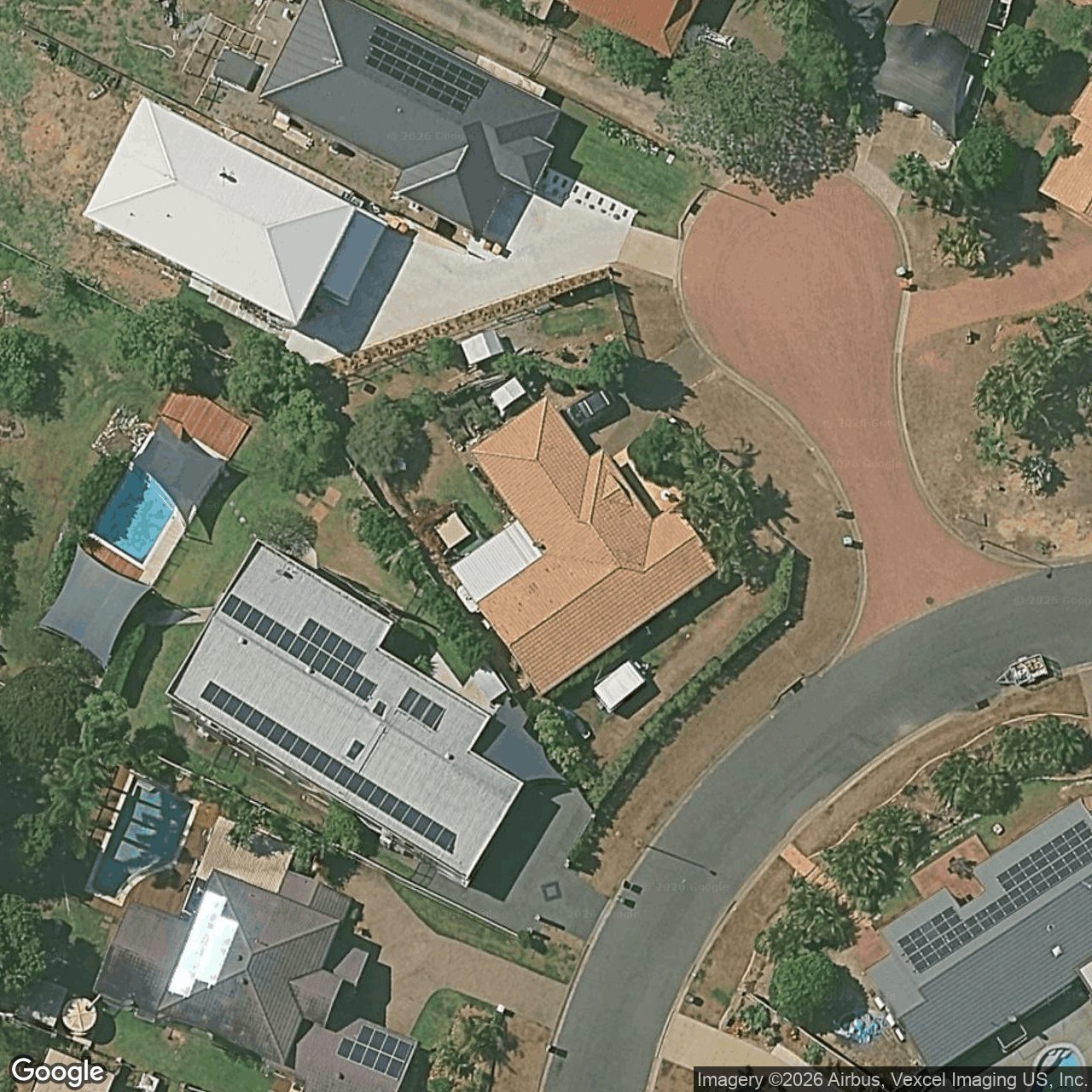 Aerial view of 2 Arisaig Court, Merrimac QLD 4226
