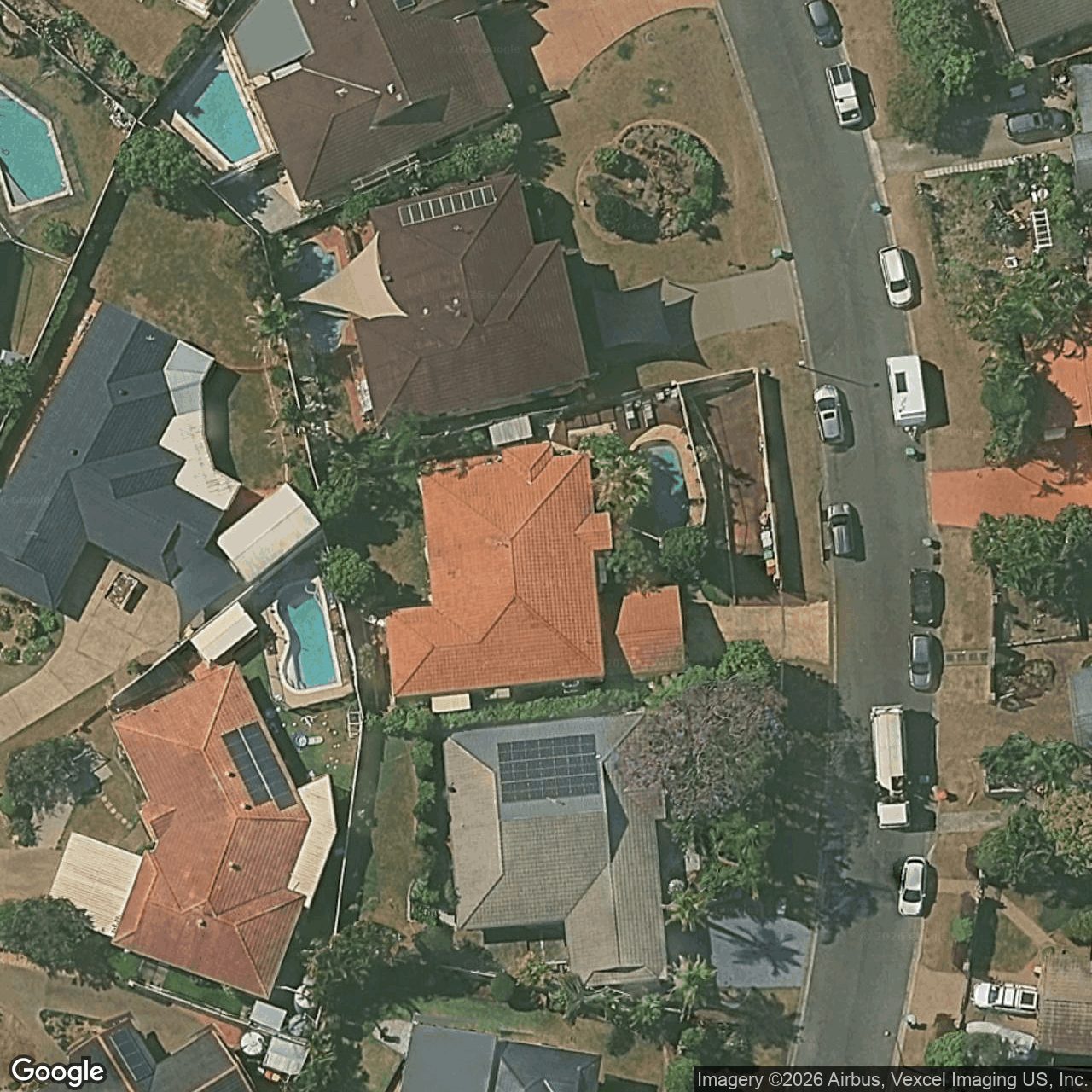 Aerial view of 29 Longmorn Crescent, Merrimac QLD 4226