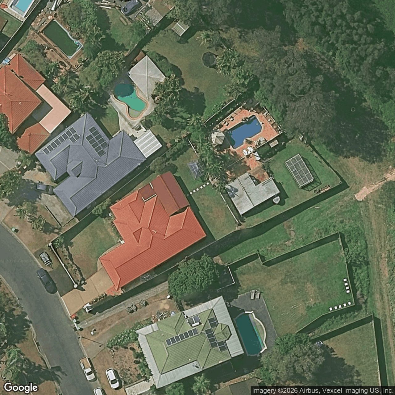 Aerial view of 36 Longmorn Crescent, Merrimac QLD 4226
