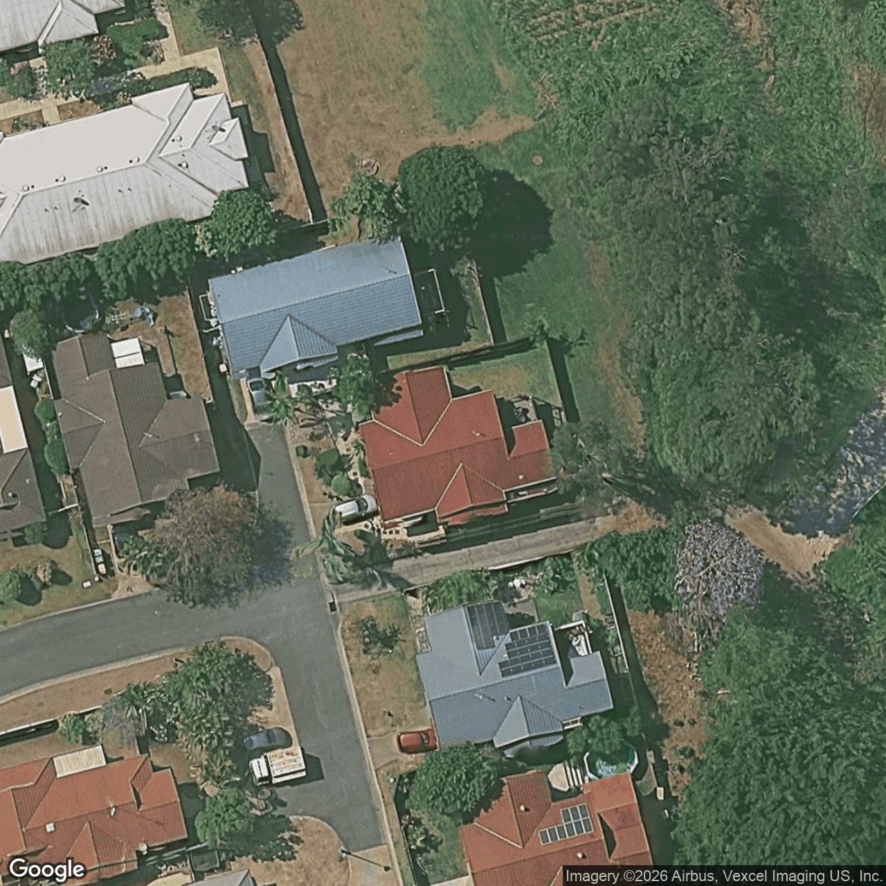 Aerial view of 34 Willunga Place, Merrimac QLD 4226