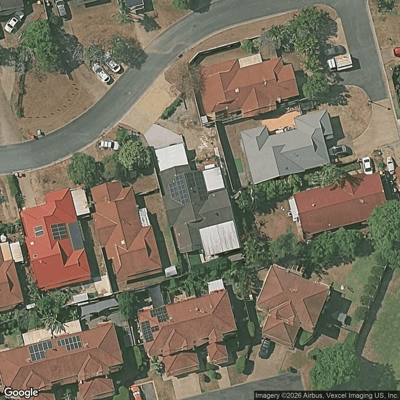 Aerial view of 31 Willunga Place, Merrimac QLD 4226
