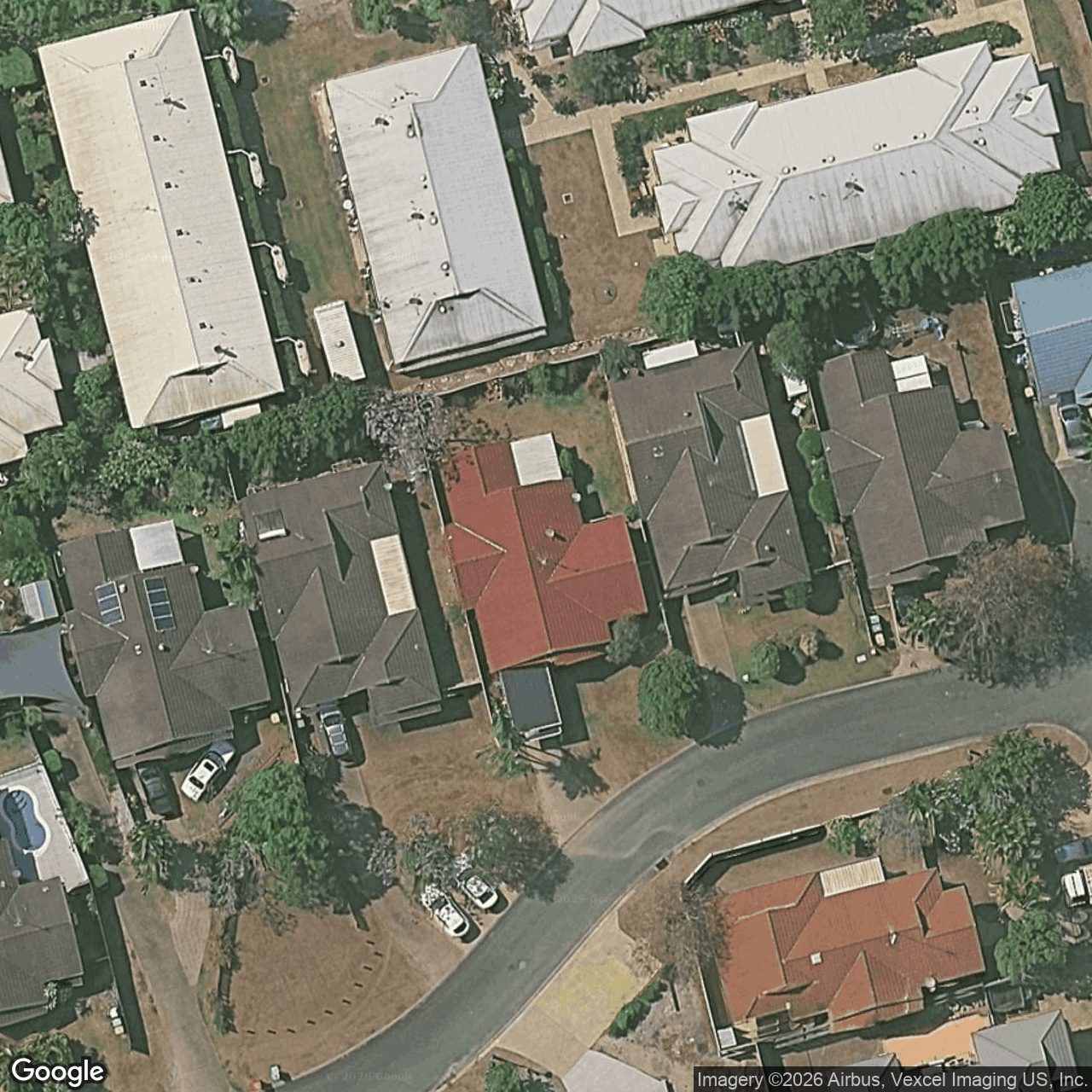 Aerial view of 26 Willunga Place, Merrimac QLD 4226