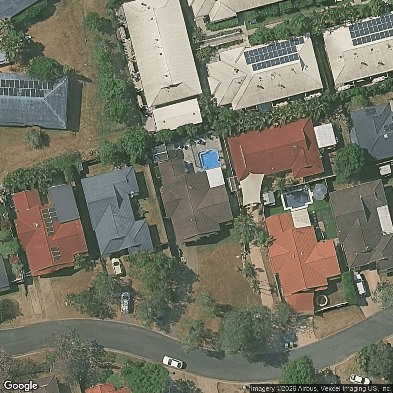 Aerial view of 10 Willunga Place, Merrimac QLD 4226