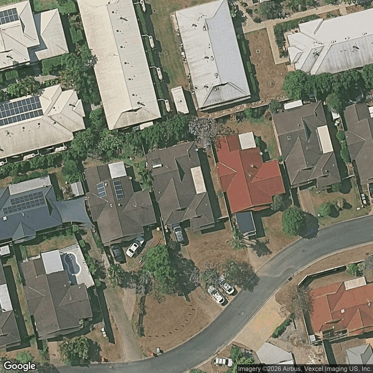 Aerial view of 24 Willunga Place, Merrimac QLD 4226