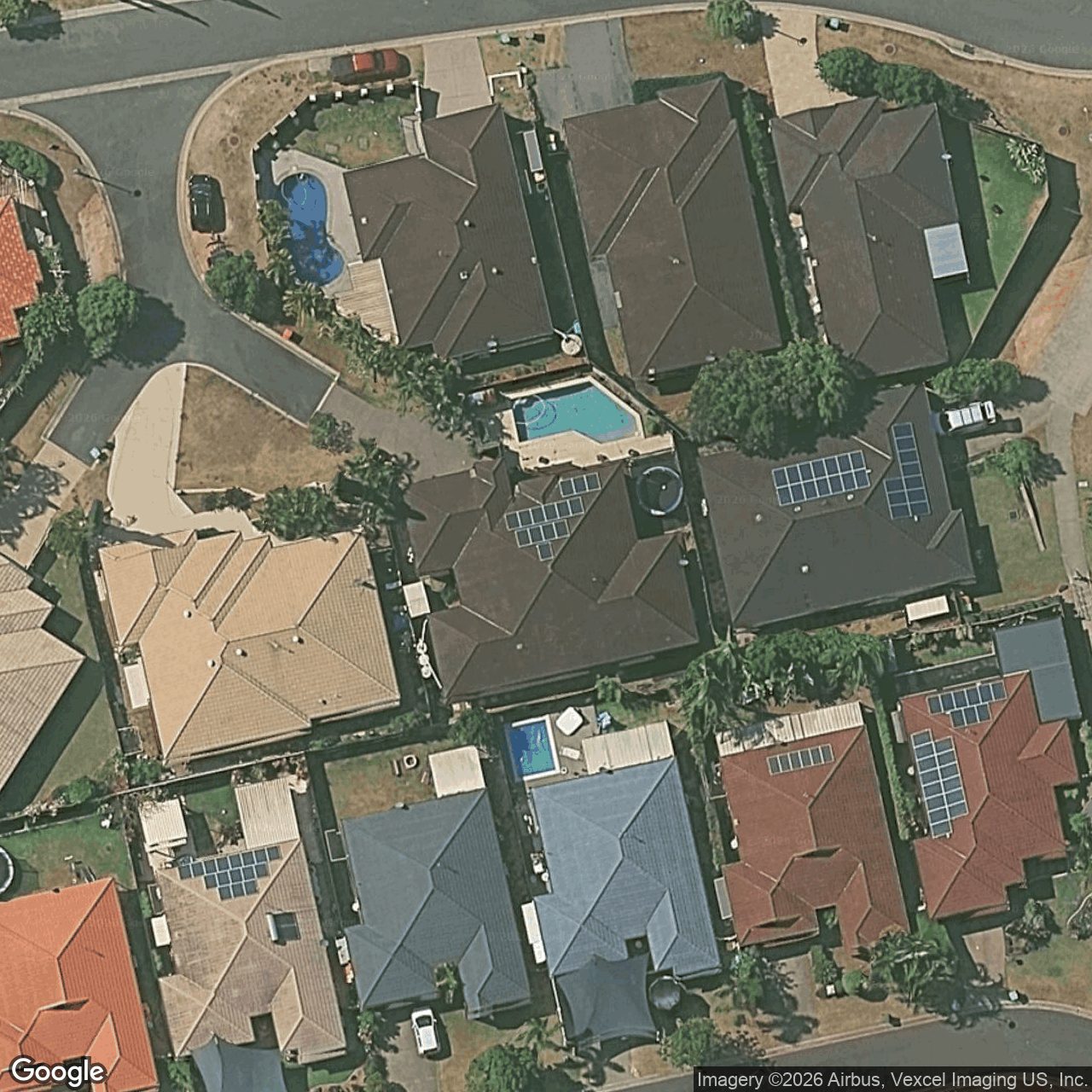 Aerial view of 4 Zoe Close, Merrimac QLD 4226