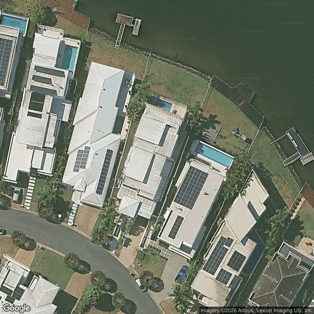 Aerial view of 12 Nicklaus Court, Merrimac QLD 4226