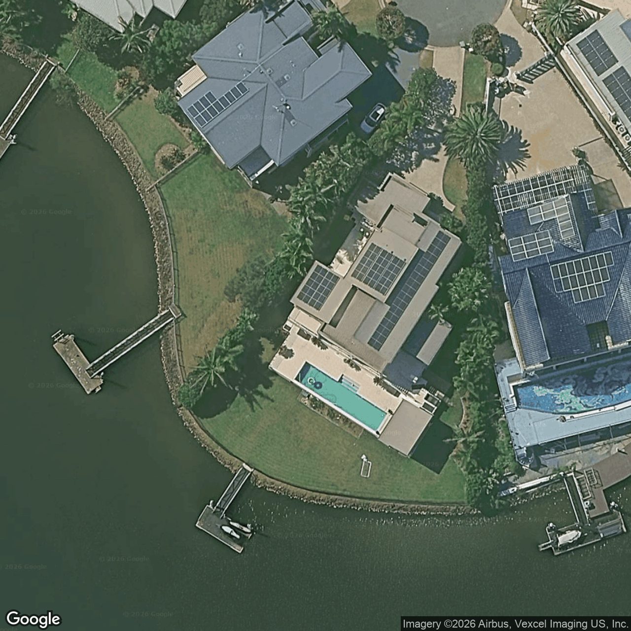 Aerial view of 26 Nicklaus Court, Merrimac QLD 4226