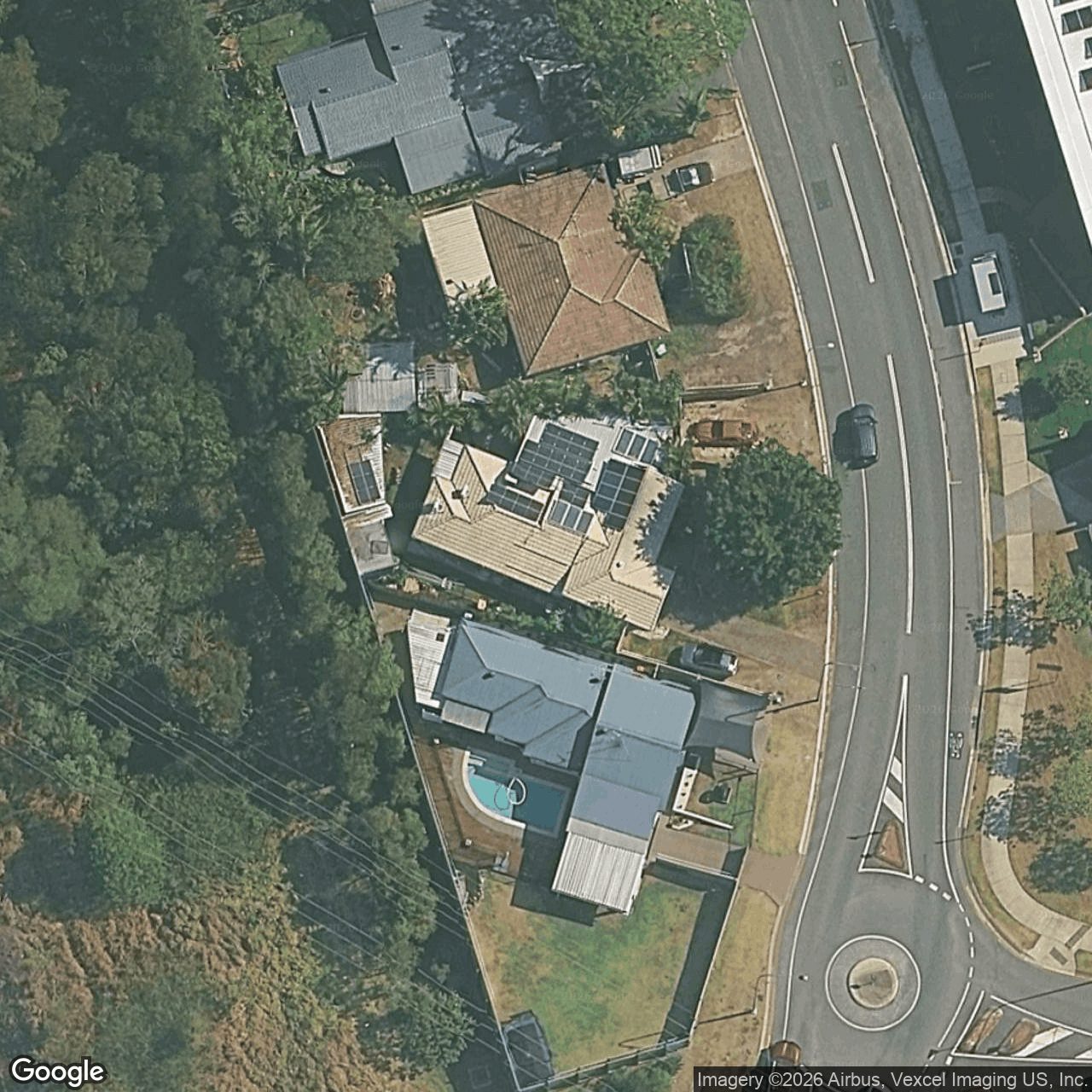 Aerial view of 105 Highfield Drive, Merrimac QLD 4226