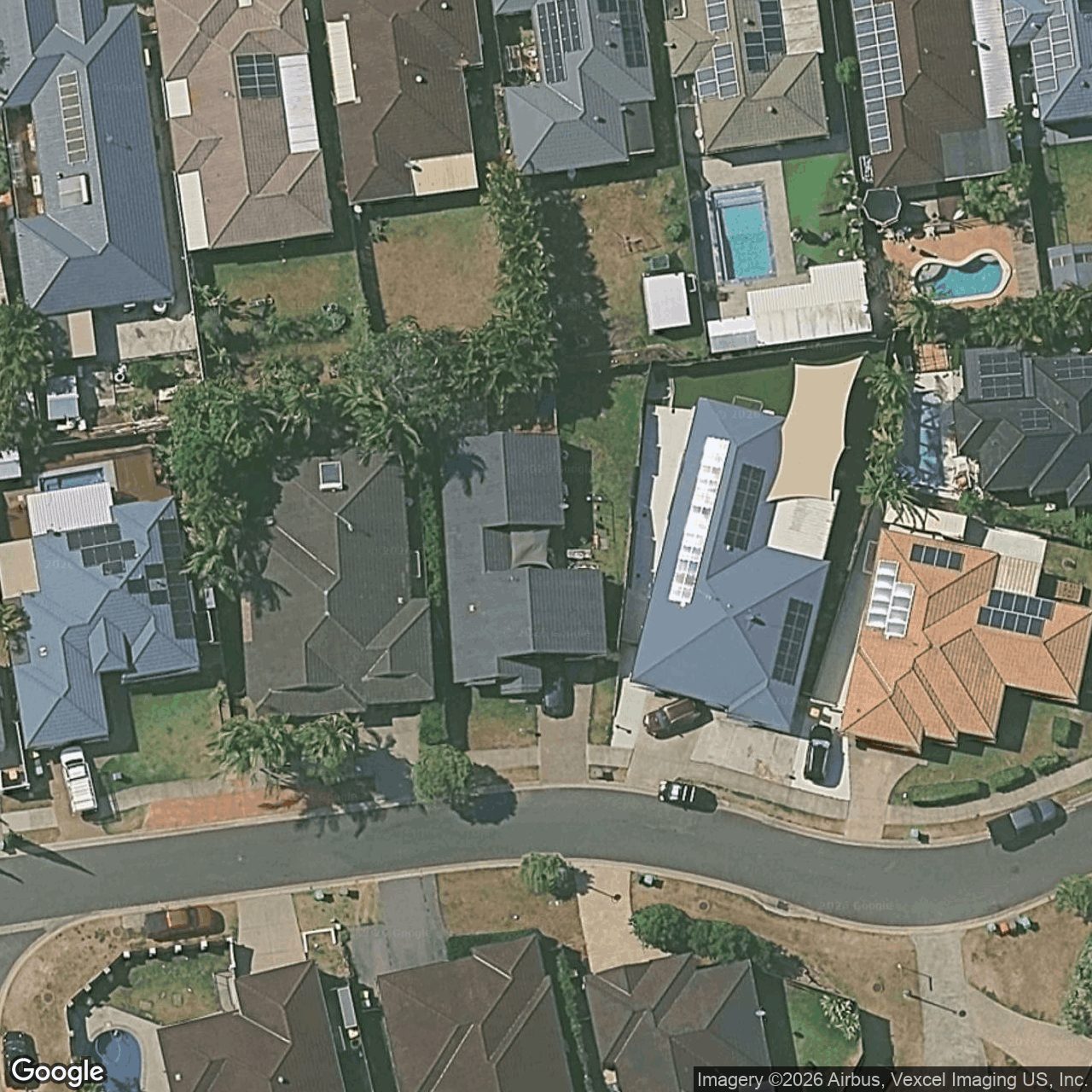 Aerial view of 51 Merrilaine Crescent, Merrimac QLD 4226