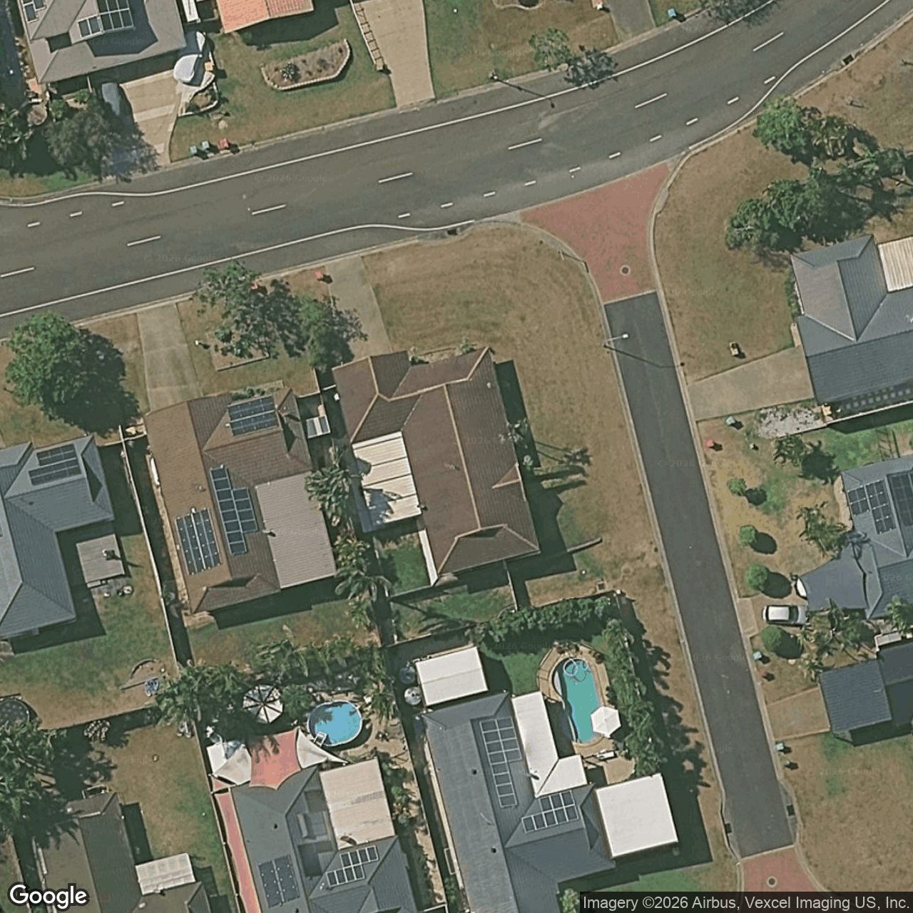 Aerial view of 1 Loftus Street, Merrimac QLD 4226