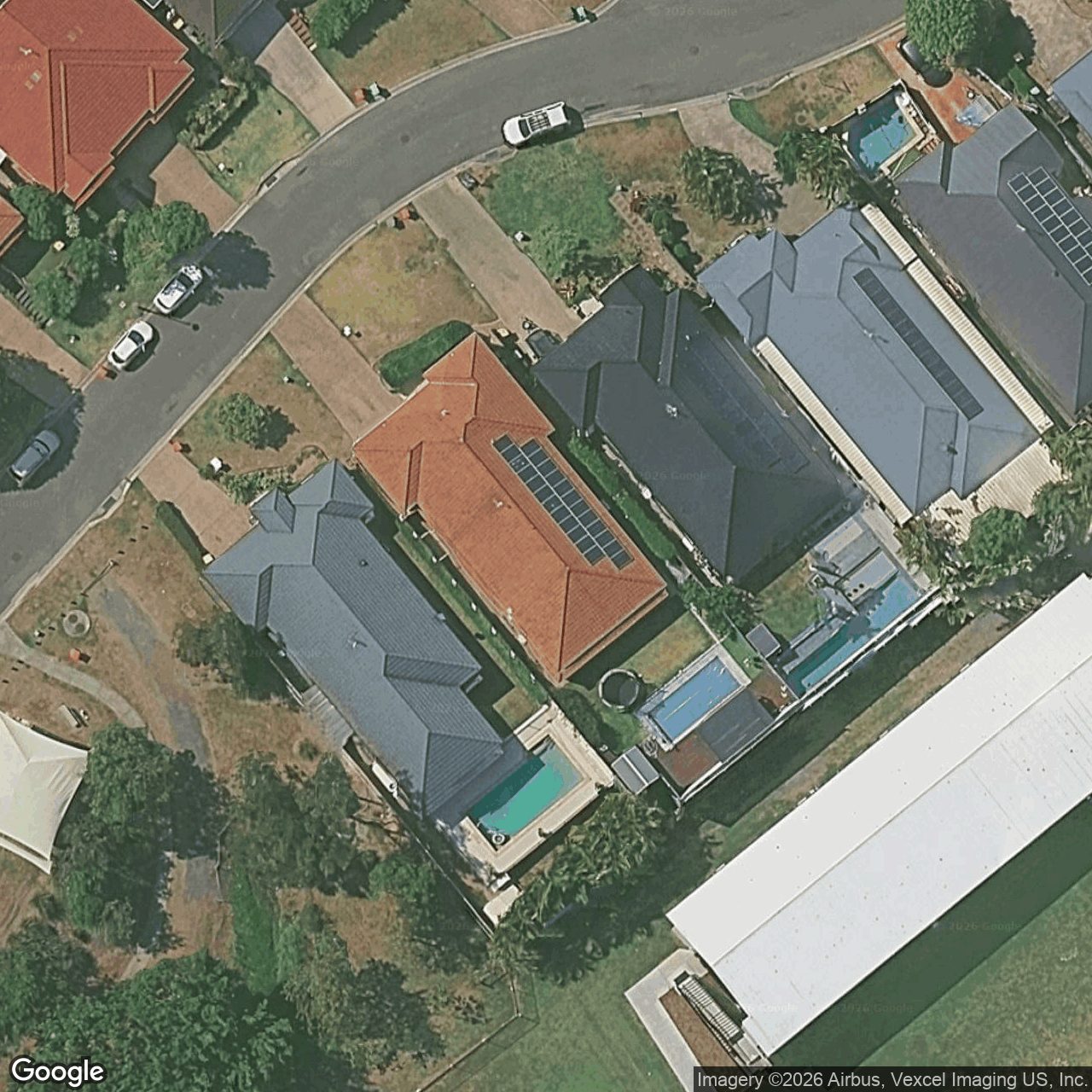 Aerial view of 12 Entry Drive, Merrimac QLD 4226